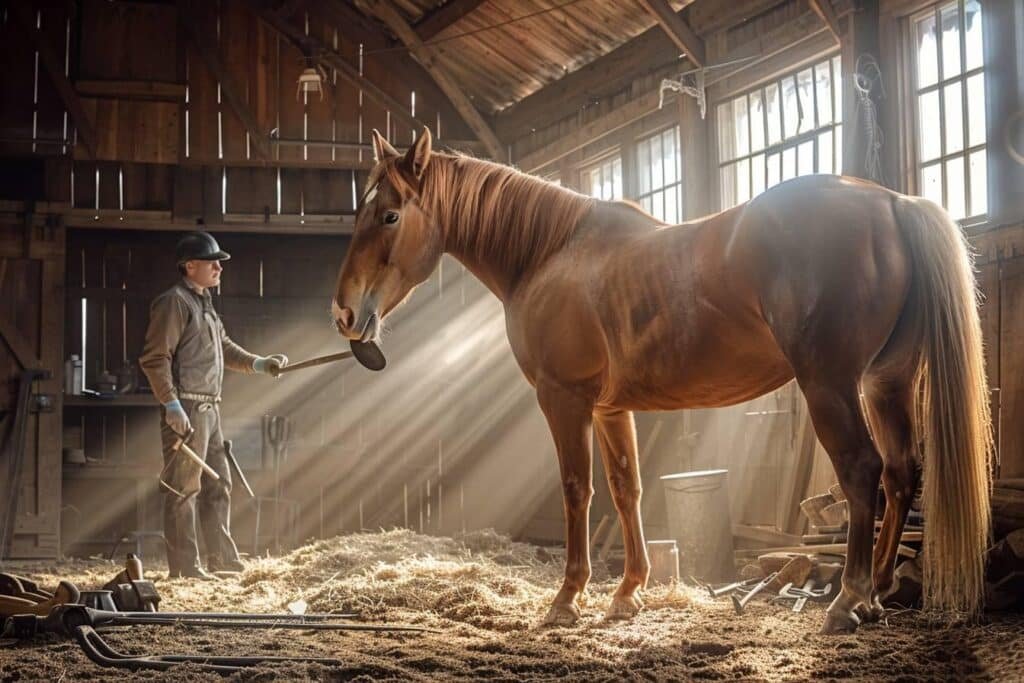 Pourquoi ferrer un cheval : les raisons et les avantages