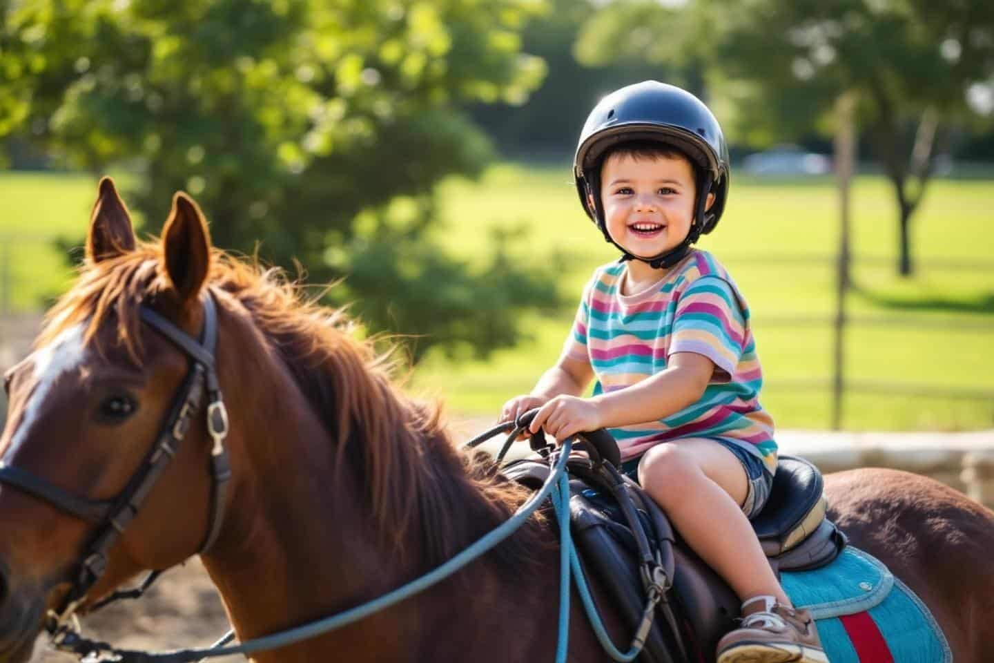 L'équitation est-elle un bon sport pour les enfants : avantages