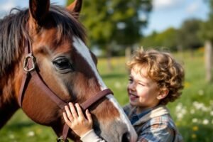 Équithérapie autisme bienfaits : guide complet et avantages